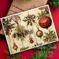 Creative Expressions Seasons Greetings by Taylor Made Journals - 6in x 8in Clear Stamp - CEC1105