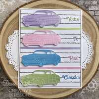Creative Expressions Sue Wilson Vintage Cars Craft Die CED23073