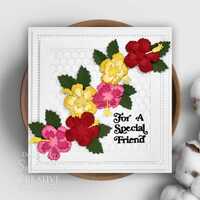 Sue Wilson Dies Layered Flowers Collection - Hibiscus - CED25059