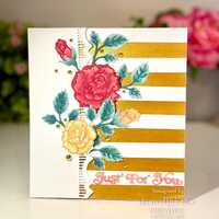 Sue Wilson Dies Layered Flowers Collection - Garden Rose - CED25060