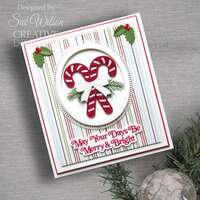 Creative Expressions Sue Wilson Dies Festive Candy Canes - CED3277