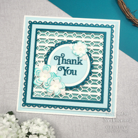 Creative Expressions Sue Wilson Block Sentiments Thank You Craft Die