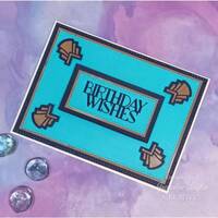 Sue Wilson Dies Art Deco Collection - Ornate Labels - CED4478