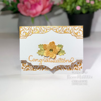 Creative Expressions Sue Wilson Beaded Cornice Border Craft Die