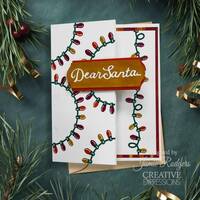 Creative Expressions Jamie Rodgers Holiday Lights Border and Corner Craft Die