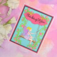 Creative Expressions Jamie Rodgers Fairy Wishes Entwined Rose Border Craft Die
