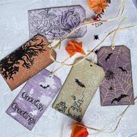 Creative Expressions Sue Wilson Ghoulish Greetings CEDME141