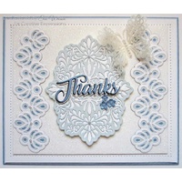 Sue Wilson Noble Expressions Collection Die Thanks CEDNE002