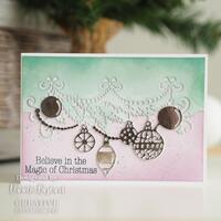 Paper Cuts Collection Die Bauble Garland Edger CEDPC1172
