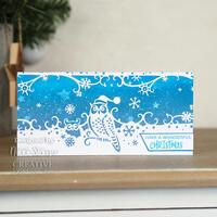 Paper Cuts Collection Die Double Edger Snow Owls CEDPC1184