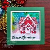 Creative Expressions Paper Cuts Festive Gingerbread House Craft Die CEDPC1242
