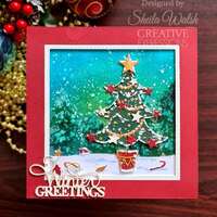 Creative Expressions Paper Cuts Festive Christmas Tree Craft Die CEDPC1245