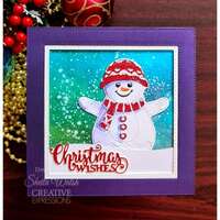 Creative Expressions Paper Cuts Festive Snowman Craft Die CEDPC1246