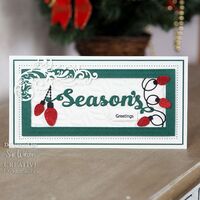 Sue Wilson Die & Stamp Set Festive Collection Seasons CEDSD024