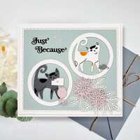 Sue Wilson Mini Shadowed Sentiments Just Because Die - CEDSS036