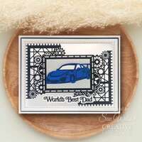 Sue Wilson Mini Shadowed Sentiments World’s Best Dad - CEDSS046
