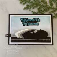 Sue Wilson Mini Shadowed Sentiments All Geared Up To Celebrate - CEDSS048