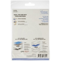 Couture Creations Framework Cut Foil Emboss Dies Nesting Oval Set 4pc