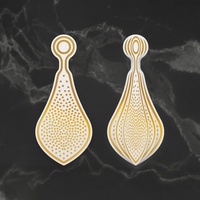 Cut and Hotfoil Stamp Dimensional Decorations Stippled Bauble