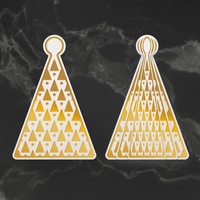 Cut and Hotfoil Stamp Dimensional Decorations Tree Bauble