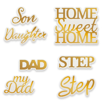 Couture Creations Cut and Foil Die Sentiments Bundle 1