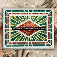 Cosmic Shimmer Spangles Copper Duo Set