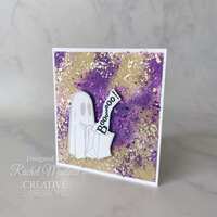Cosmic Shimmer Spangles White Gold Duo Set
