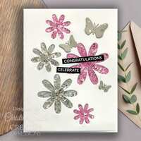 Cosmic Shimmer Spangles Orchid Pink Duo Set