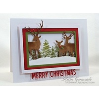 Impression Obsession Die Deer Trio DIE080N 