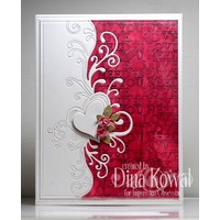 Impression Obsession Die Heart Flourish DIE126U 