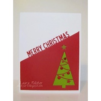 Impression Obsession Die Christmas Tree Cutout DIE240V 