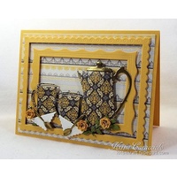 Impression Obsession Die Spiral Flowers Large DIE270W 