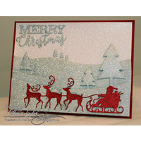 Impression Obsession Die Merry Christmas DIE330R 