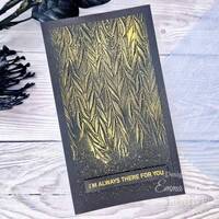 Creative Expressions Weeping Willow 5 in x 7 in 3D Embossing Folder EF3D-071