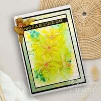 Creative Expressions Daffodil Dreams 5 in x 7 in 3D Embossing Folder EF3D-073