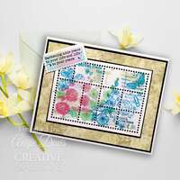 Woodware Clear Singles 3” x 4” Stamp - Empty Postage Stamp - FRM078
