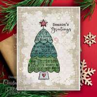Woodware Clear Singles 3” x 4” Stamp - Tree Wishes - FRM084
