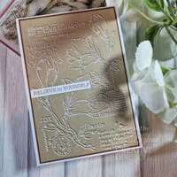 Woodware Clear Singles 4” x 6” Stamp Set - Spring Magnolia - FRS10134