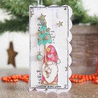 Woodware Clear Stamps Tall Tree Gnome