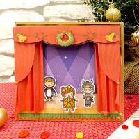 Hunkydory Crafts Happy Town at Christmas 6x6 Paper Pad