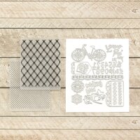 GoPower & Emboss with Scrap Dragon Nesting Double Stitched Die Set