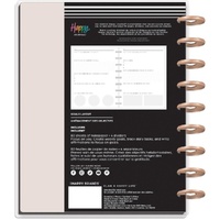 Reflect and Grow - Goals - Classic Disc Bound Memory Keeping Journal by Happy Planners