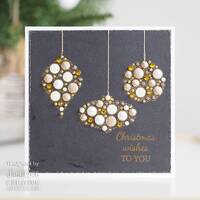 Woodware Clear Stamps Bubble Bauble Mini Baubles