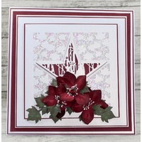 John Next Door Stamp - Christmas Rose Stamp JND145