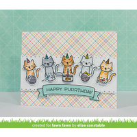 Lawn Fawn Stamps Meow You Doin' LF1315 