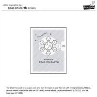 Lawn Fawn Stamps Peas On Earth LF2421
