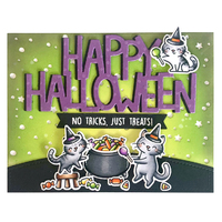 Lawn Fawn Dies Purrfectly Wicked Lawn Cuts LF2665