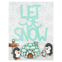 Lawn Fawn Dies Giant Let It Snow LF2695