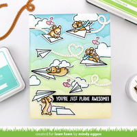 Lawn Fawn - Stamps - Just Plane Awesome - LF3130
