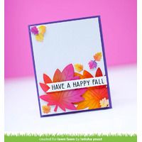 Lawn Fawn - Lawn Cuts - Outside In Stitched Maple Leaf Frame - LF3249